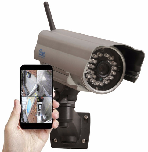 Camera Ip Wireless Externa Prova Dágua Internet Noite Dia