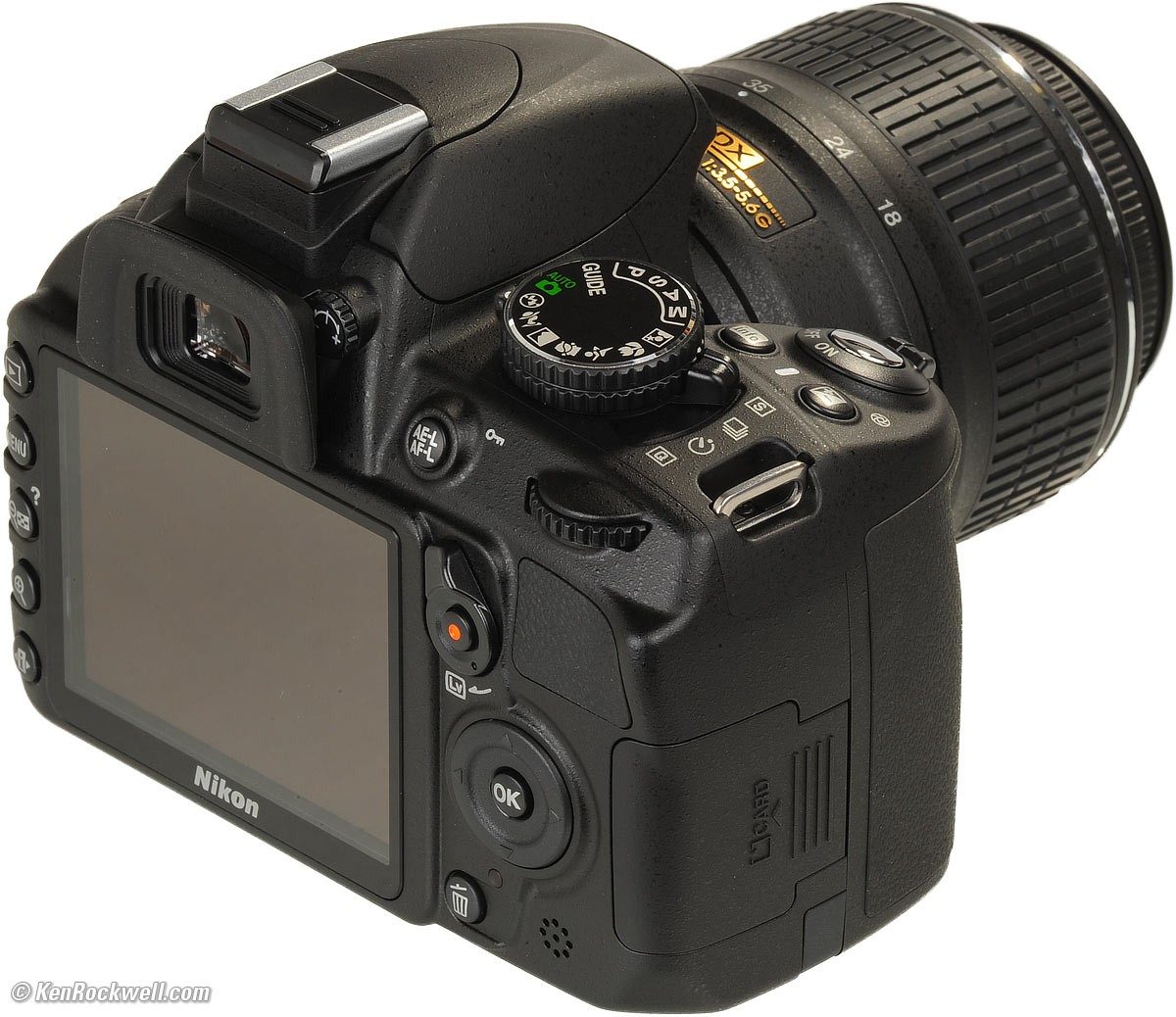  Camera  Nikon  D3100  Lente 18 55mm R 2 390 90 em Mercado 
