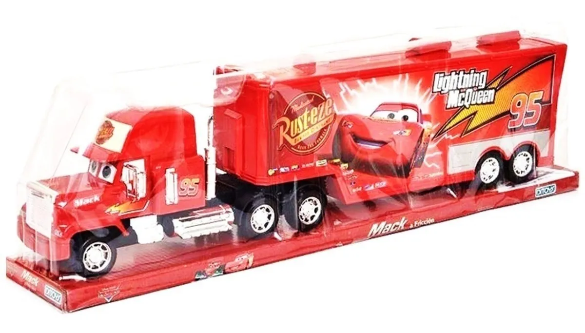 Jugueteria Pizzico | Jugueteria Online | Camión Mack Truck Container A Fricción Cars 1175 (1298) - $ 2.249,99