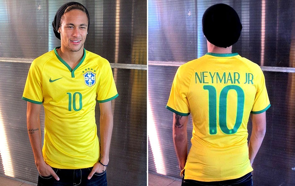 Macaco Com Camisa Do Brasil Camisa 10 Brasil Neymar Jr - Nike | Seleção Brasileira Copa - R$ 59,00