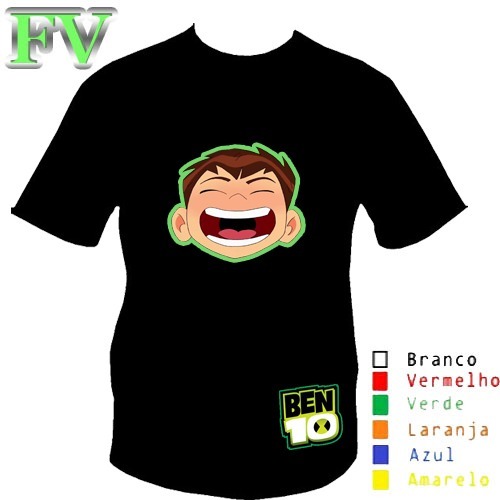 camisa camiseta ben 10