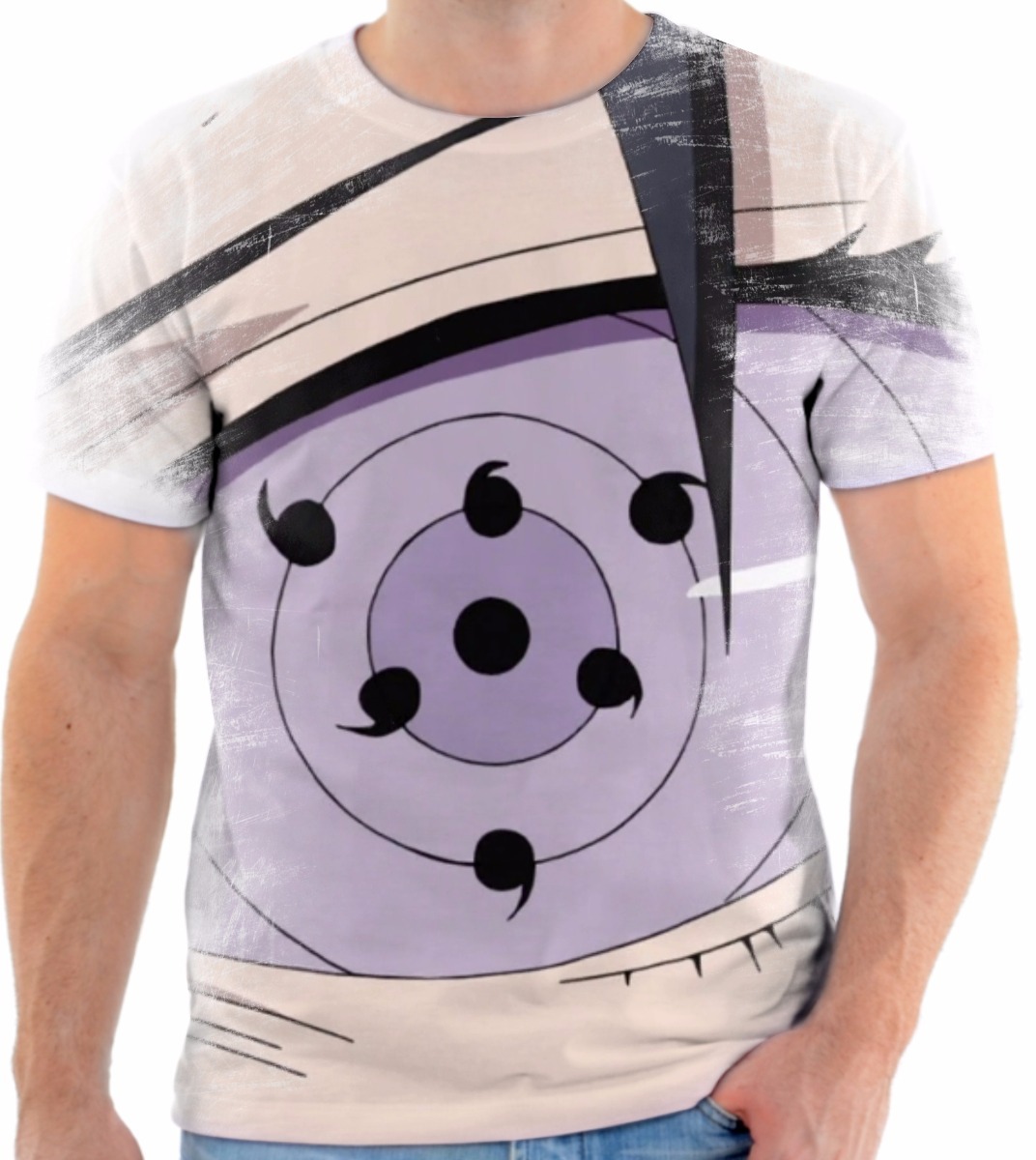 camisa camiseta personalizada sasuke