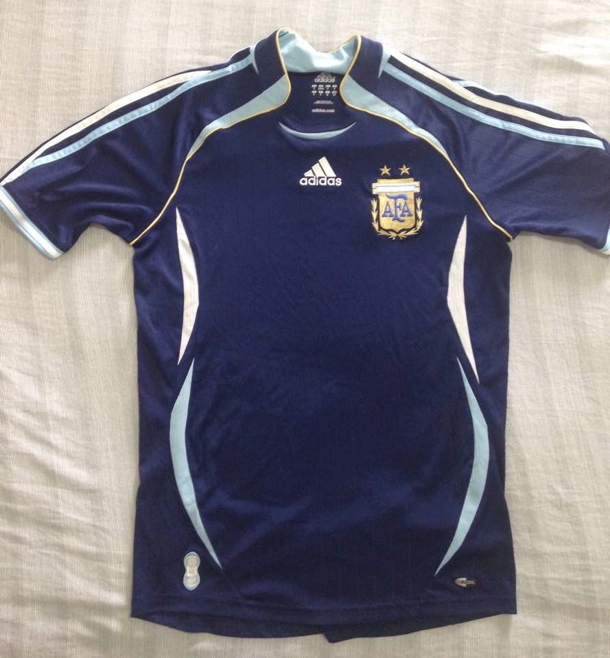 Camisa De Futebol Da Seleção Da Argentina Da Copa De 2006 ...