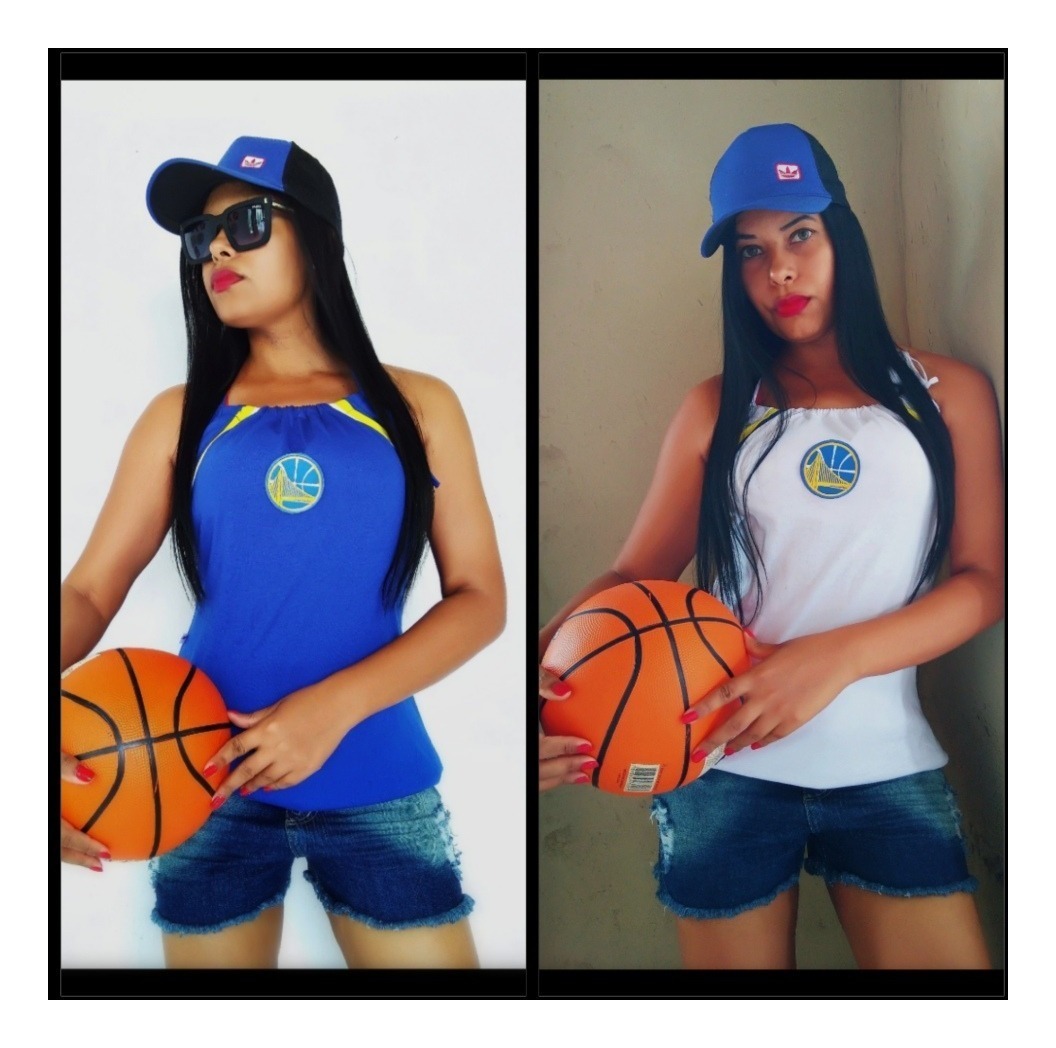 camisa warriors feminina