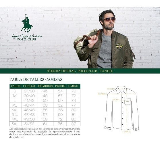 Camisa Hombre Ml Cuadros Splendor Red navy Oxford Polo Club Camisa Hombre Ml Cuadros Splendor Red navy Oxford Polo Club