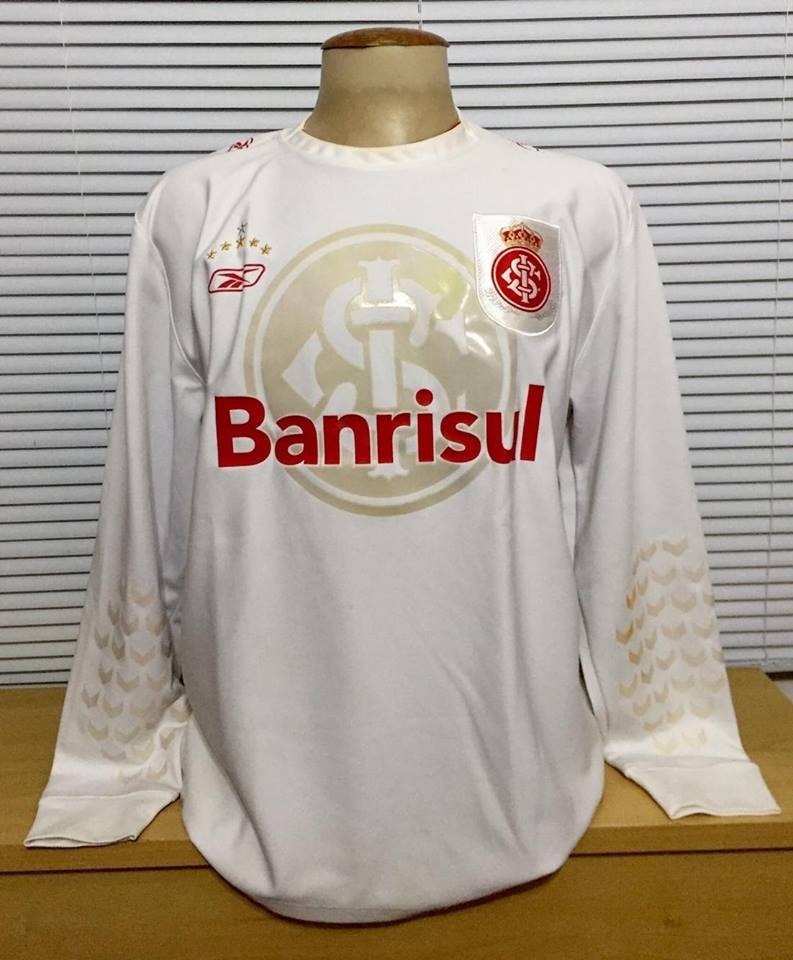 Download Camisa Inter 2007 Branca Do Goleiro #1 Clemer - R$ 525,00 em Mercado Livre