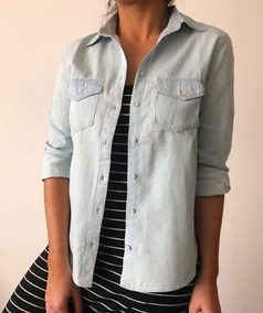 camisas jean mujer