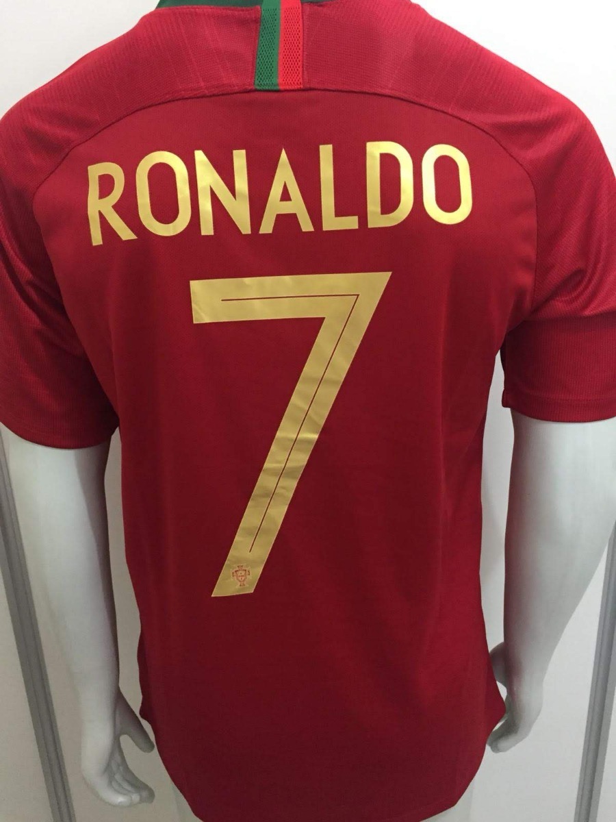 Camisa Nike Portugal Home 2018 Cristiano Ronaldo Cr7 Oficial R 180,00 em Mercado Livre Camisa Nike Portugal Home 2018 Cristiano Ronaldo Cr7 Oficial R 180,00 em Mercado Livre
