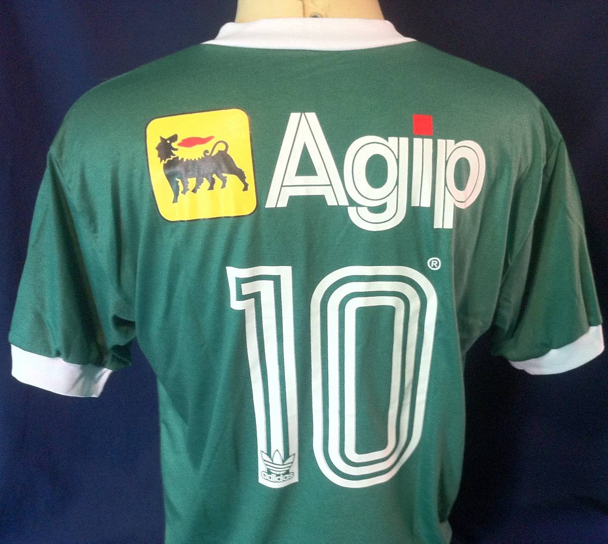 Camisa Palmeiras adidas Retrô Agip Verde P - R$ 69,00 em ...