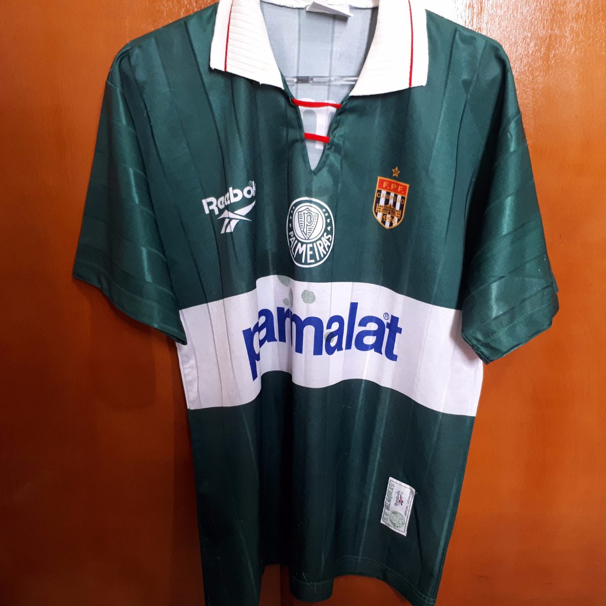 Camisa Palmeiras Reebok Parmalat - R$ 199,00 em Mercado Livre