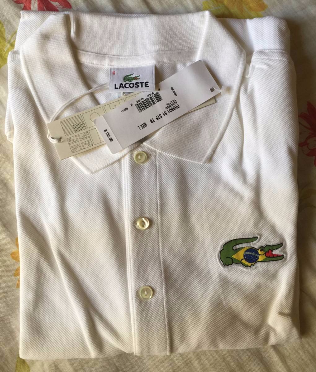 Torpe oleada rasguño Camisa Polo Lacoste Jacaré Brasil - R$ 200,00 em Mercado Livre