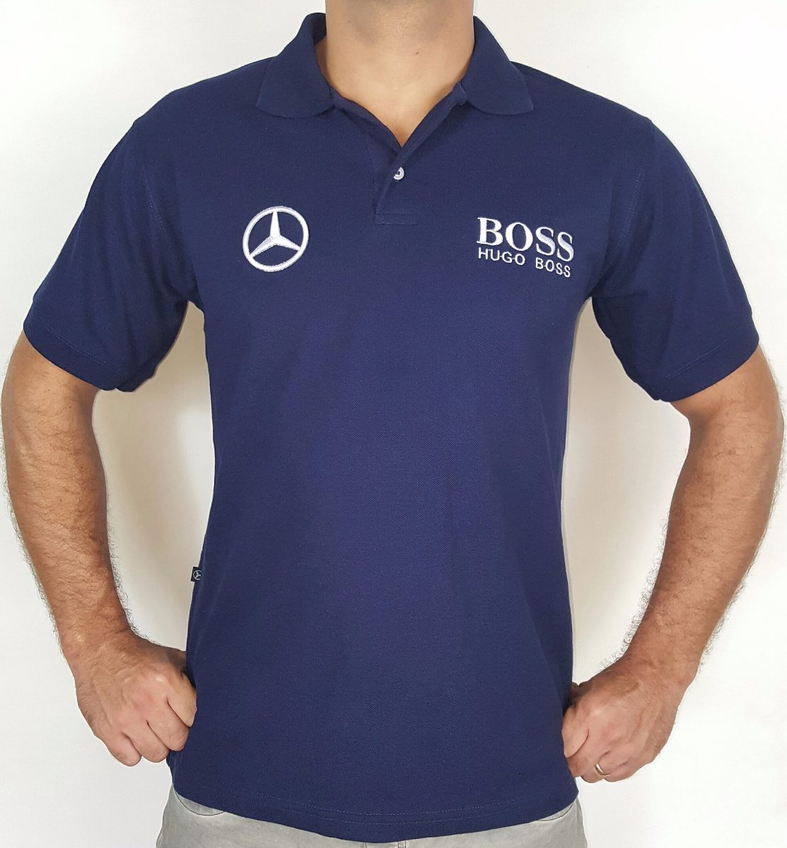 hugo boss mercedes polo