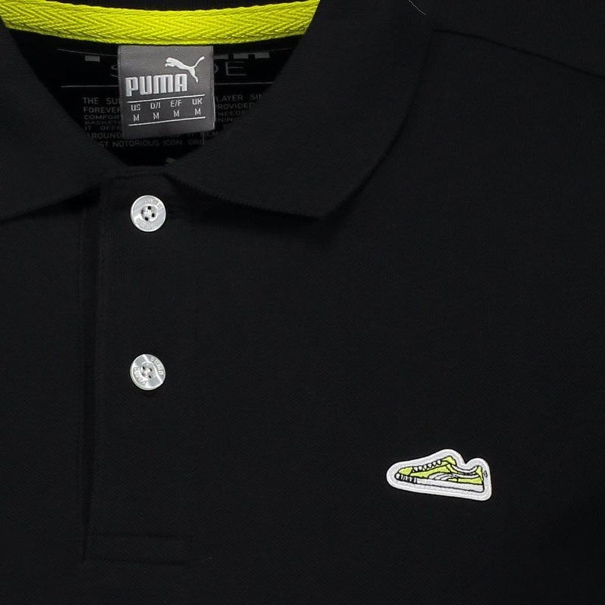 Camisa Polo Puma Suede Masculna Preta - R$ 224,99 em Mercado Livre