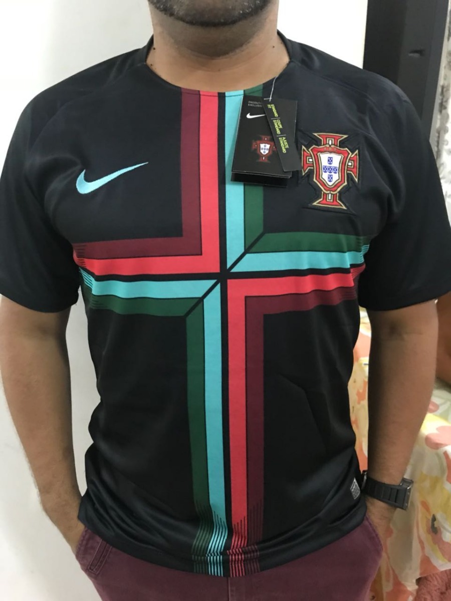 Camisa Pré-jogo Portugal 2018 Nike Frete Grátis - R$ 140,00 em Mercado Livre