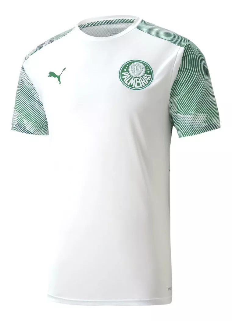 camisa do palmeiras branca puma