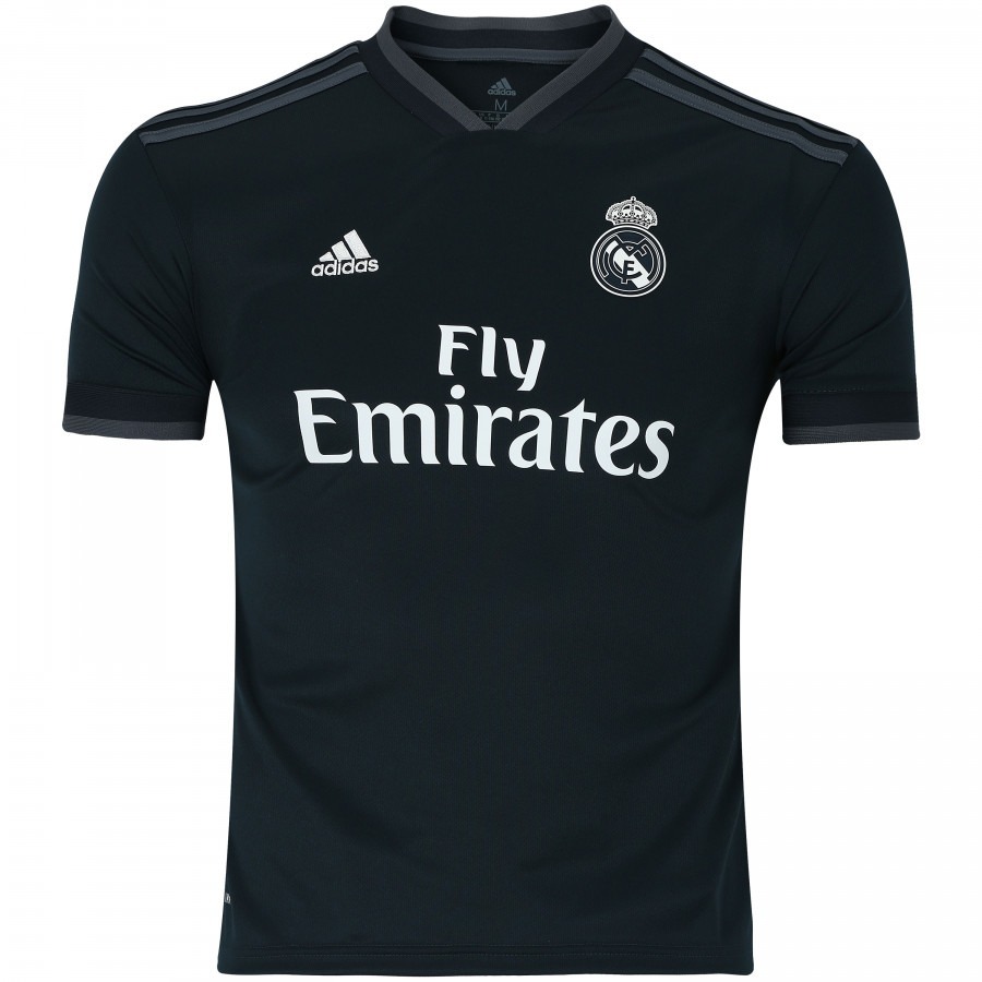 camisa preta real madrid 2019