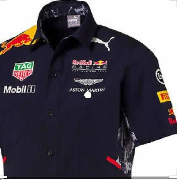 Camisa Red Bull Racing Puma Formula 1 Original Aston Martin - $ 1,199.