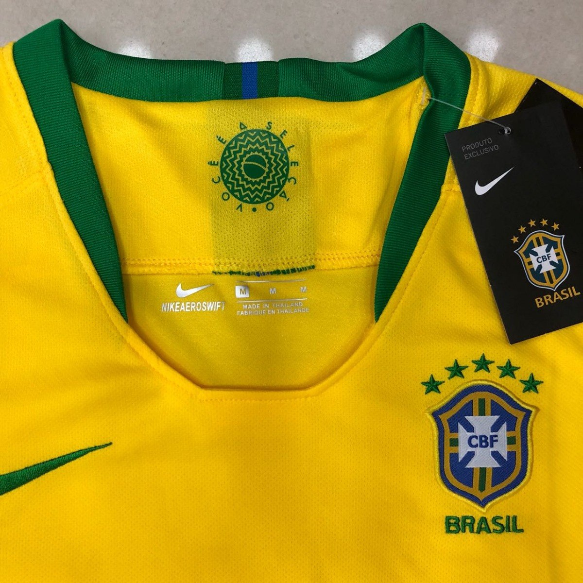 Camisa Seleção Brasileira Cbf Feminina 2018 Baby Look Copa ...