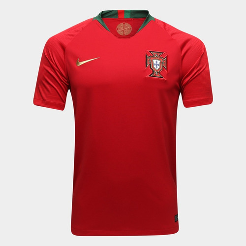 Camisa Seleção Portugal 7 Cristiano Ronaldo 2018 Titular ...