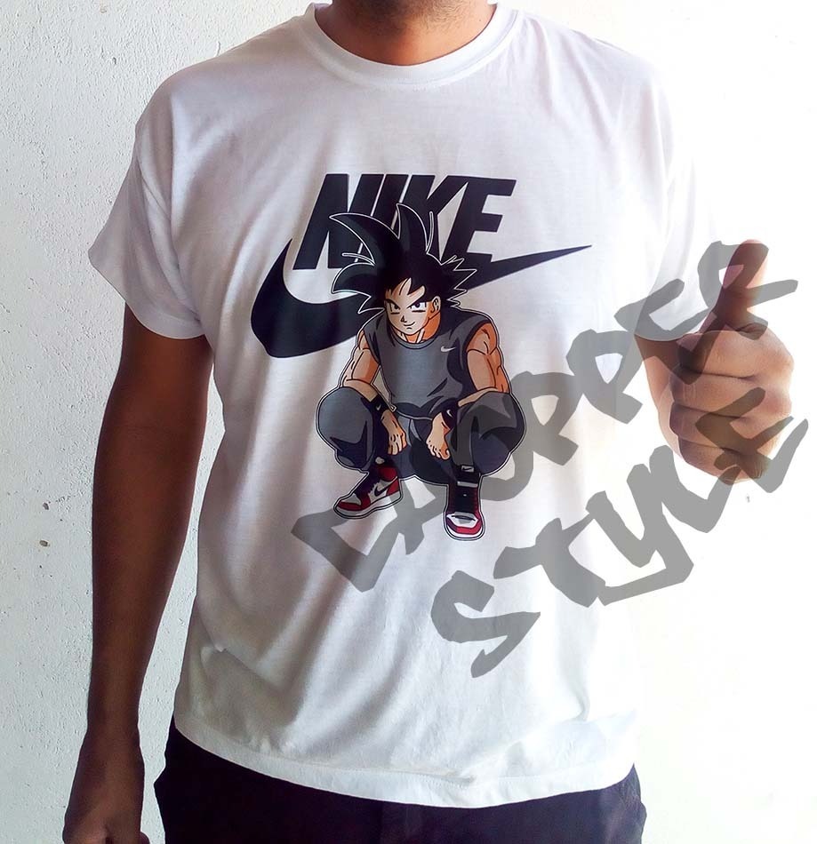 camiseta nike dragon ball