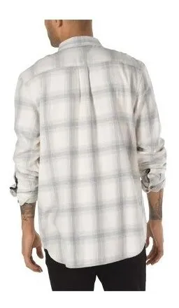 camisa vans hombre beige