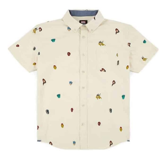 camisa vans marvel