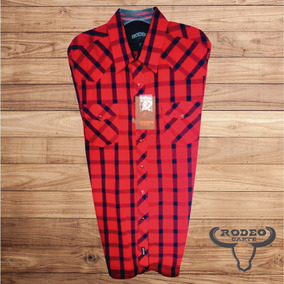 camisa vaquera cuadros hombre
