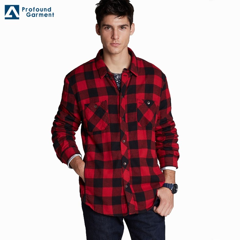 Camisa Xadrez Cinza Masculina Manca Longa Elegante Festa