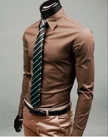 Camisa Para Hombre Chivas - Camisas para Hombre Formal Verde musgo Larga en Miguel Hidalgo en Mercado Libre México