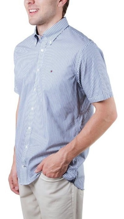 Por favor mira confiar Girar en descubierto Camisas Sociais U.s.a Tommy Hilfiger 100% Origen Loja Ce - R$ 169,25 em  Mercado Livre