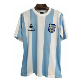 Camiseta Argentina 1986 Mundial  86 Retro Titular