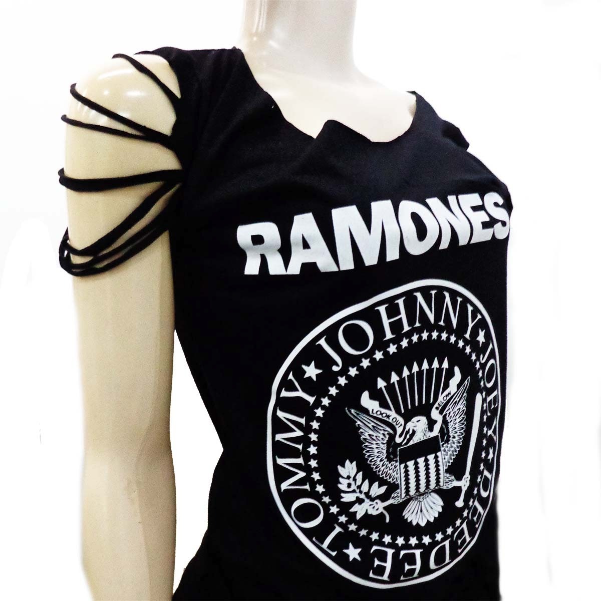 camisas femininas rock