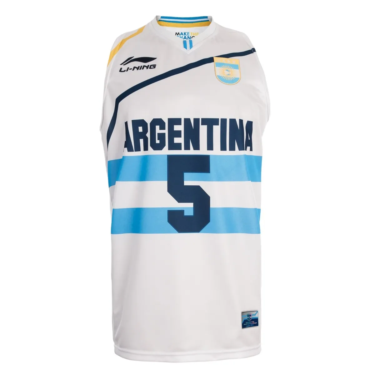 camiseta seleccion basquet argentina