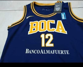 camiseta de boca basquet