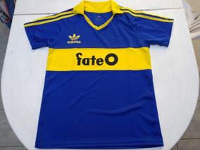 camiseta boca retro adidas
