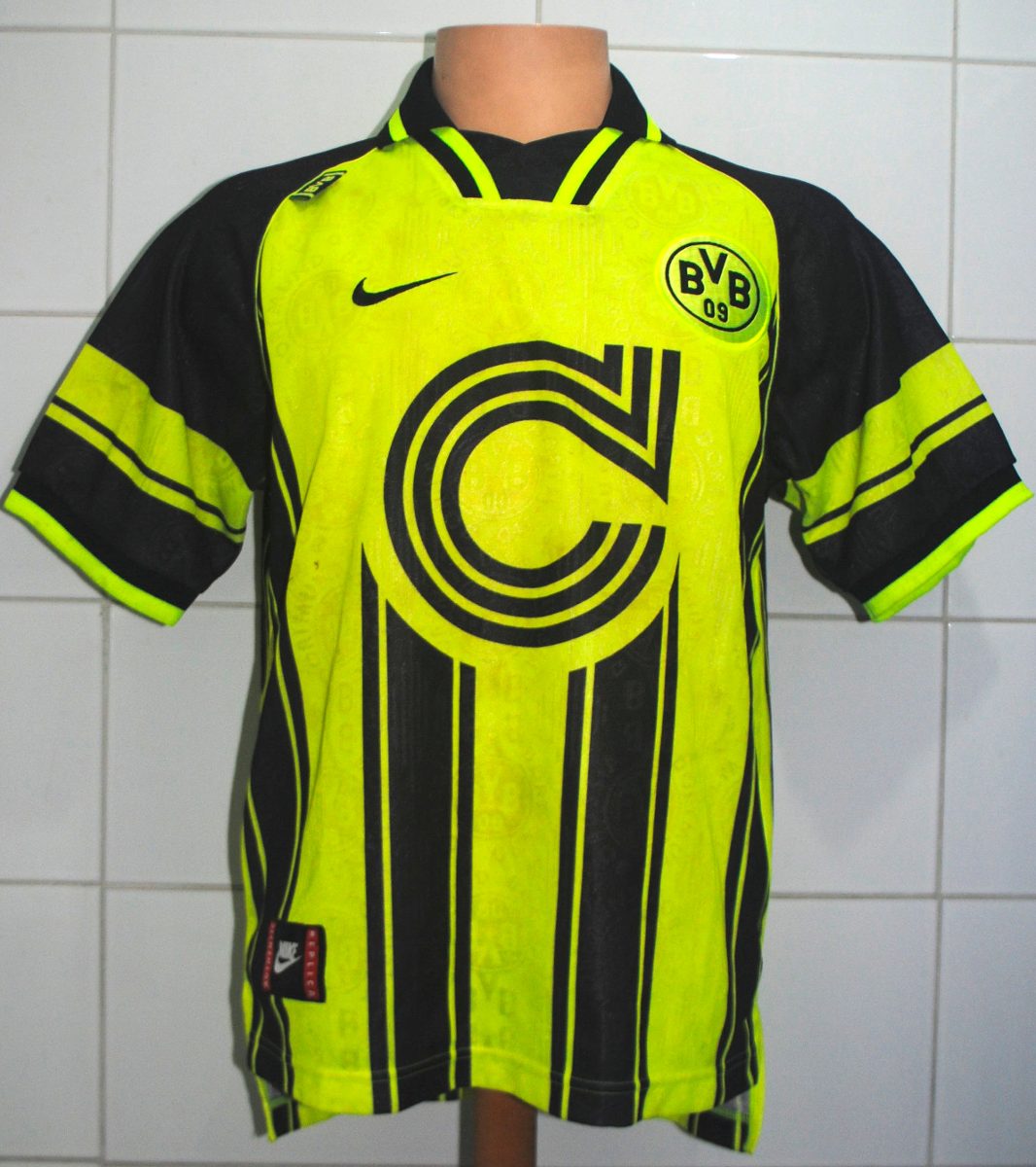 Camiseta Borussia Dortmund 1996 Nike Talla S, Envío Gratis! - $ 29.000 en Mercado Libre