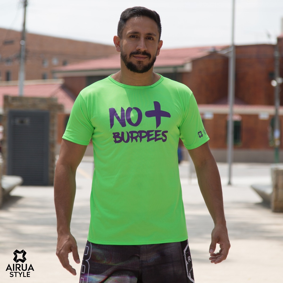 camisetas crossfit hombre verdes