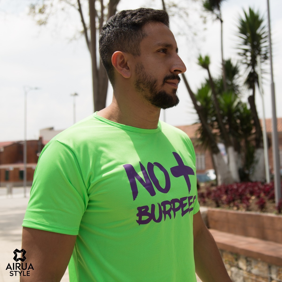 camisetas crossfit hombre verdes
