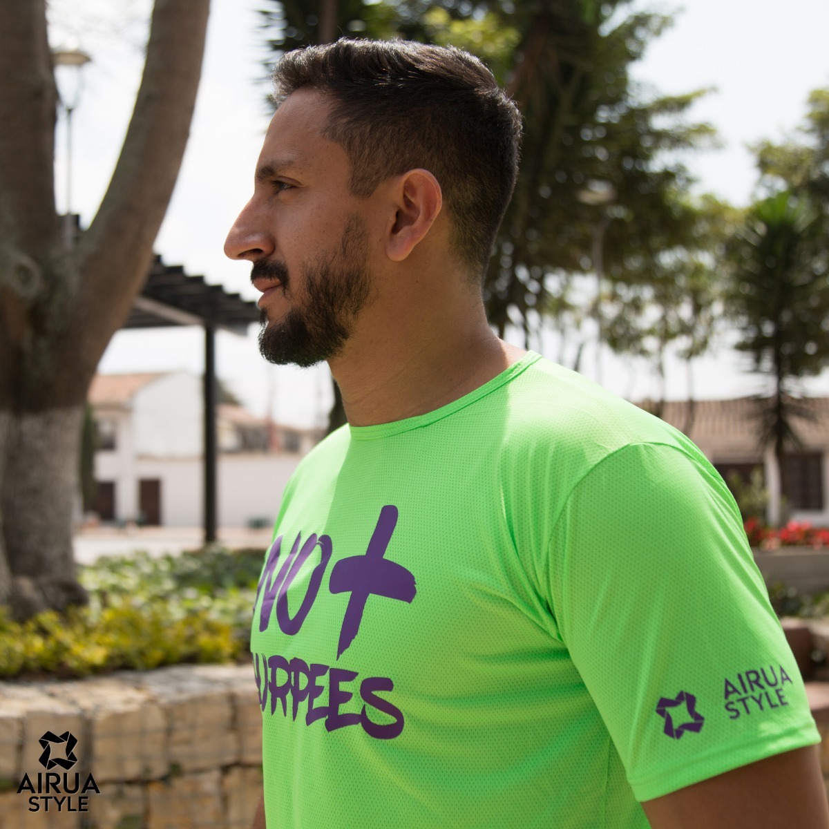 camisetas crossfit hombre verdes