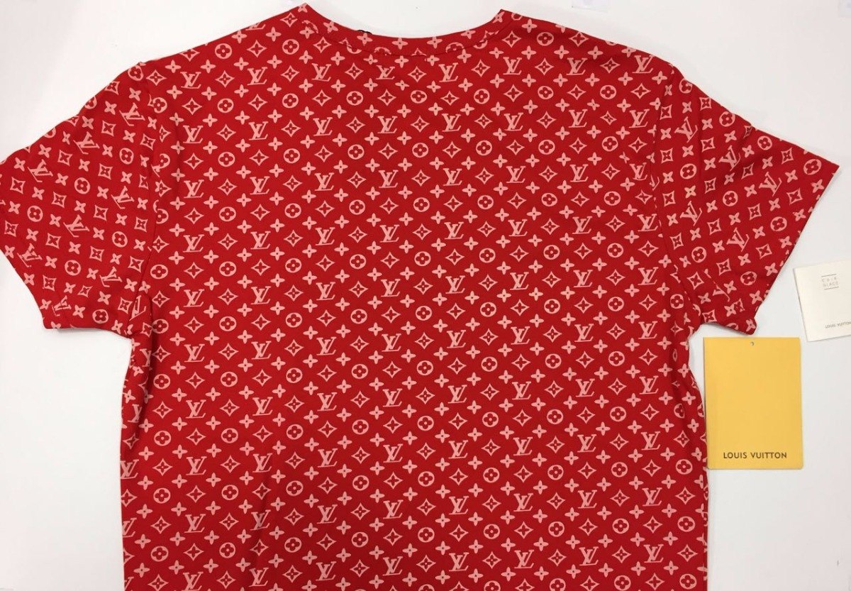 Camisetas Louis Vuitton x Supreme para Hombre - Vestiaire Collective