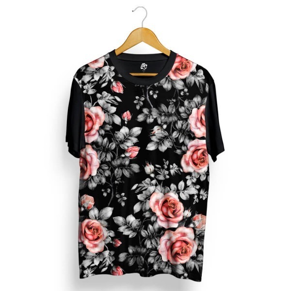 estampas florais para camisetas