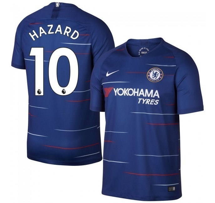 Camiseta Chelsea 2019 Hazard O Personalizada - $ 180.000 en Mercado Libre