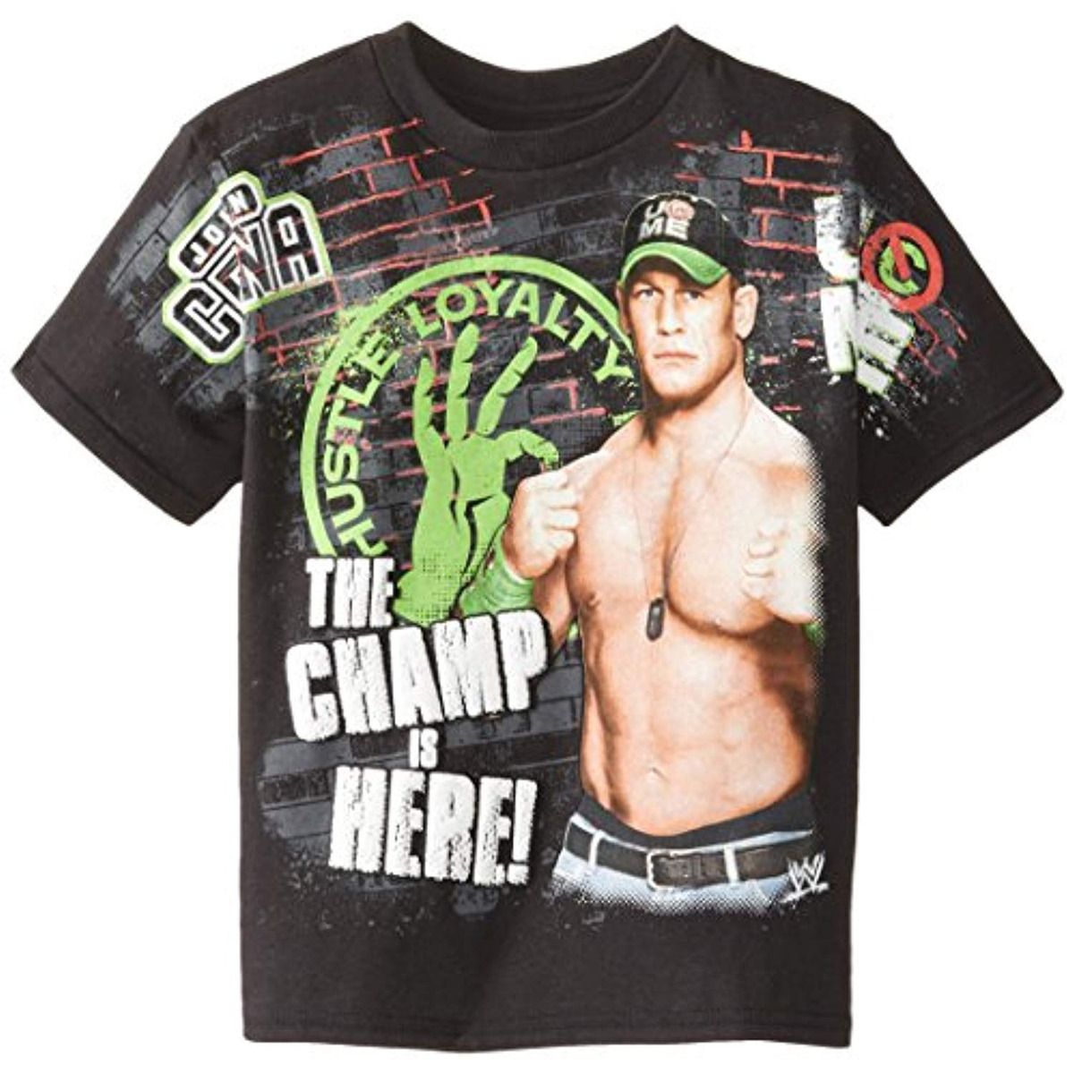 Camiseta Con Cuello En V De John Cena Big - john cena t shirt roblox