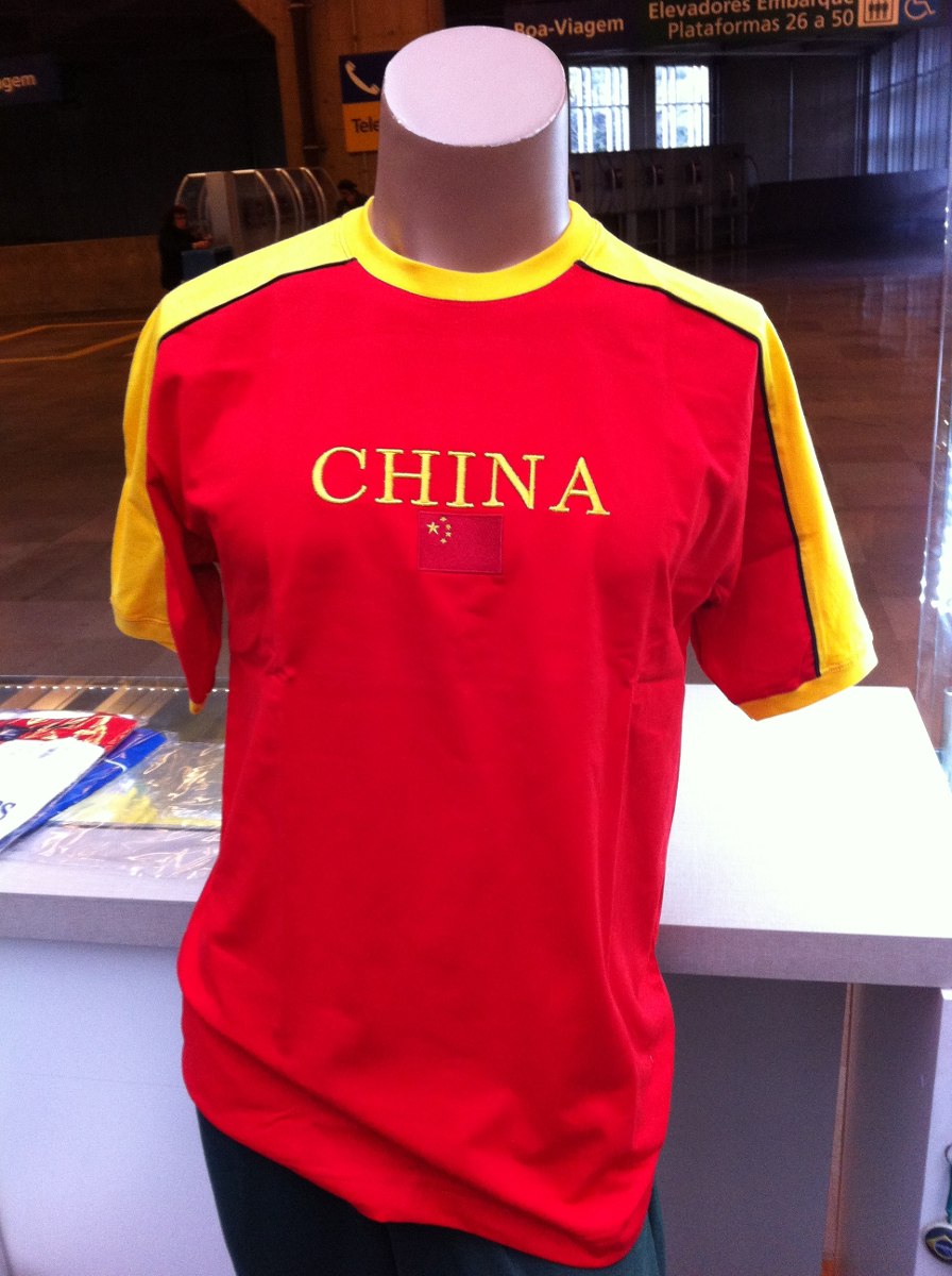 Camiseta Da China - R$ 68,57 em Mercado Livre