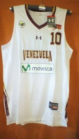 Camiseta De Baloncesto De La Seleccion De Venezuela - Bs. 20.000,00 en ...