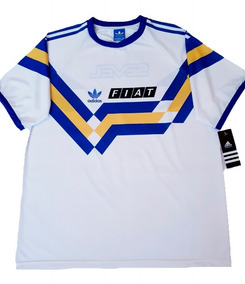 camiseta boca retro adidas