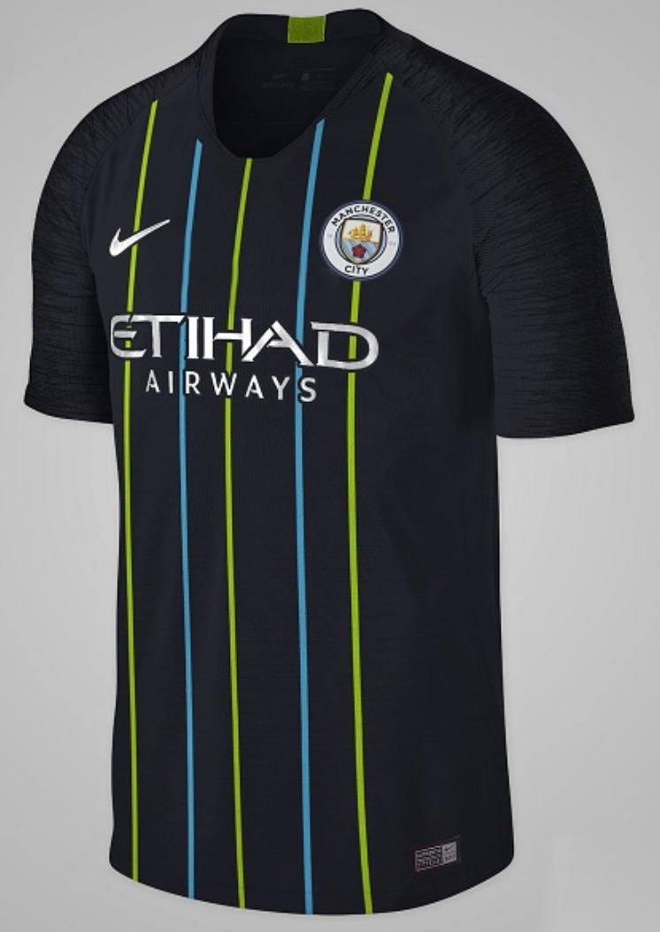 Camiseta De Manchester City 2018/2019 Alterna #10 - S/ 45,00 en Mercado ...