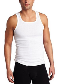 camiseta blanca de tirantes