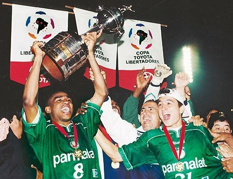 Camiseta Del Palmeiras Brasil Campeón Copa Libertadores 1999 ...