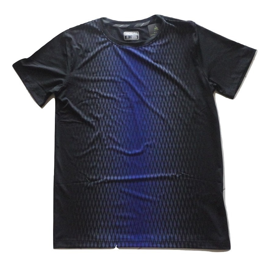 camisetas crossfit hombre azul
